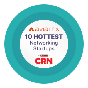 Award badge: 10 Hottest Networking Startups, 2022